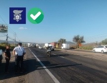 Policía Vial Jalisco confirmó que todos los puntos de bloqueo han sido liberados en su totalidad. ESPECIAL / Policía Vial Jalisco