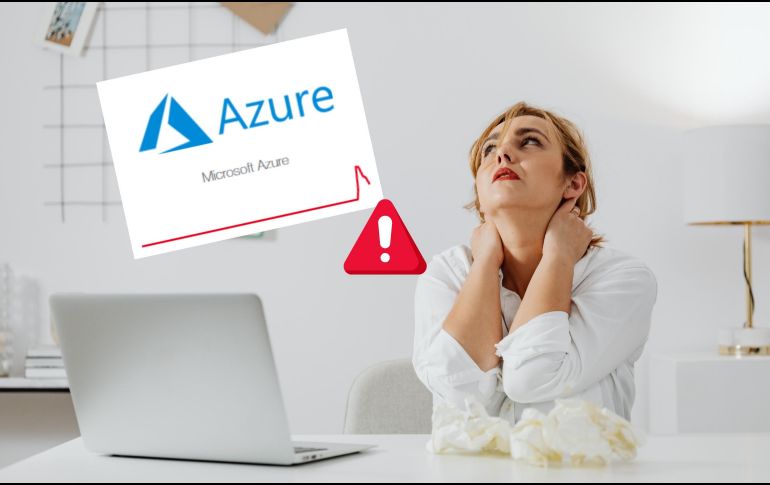 Microsoft informó que los usuarios de la nube Azure tienen problemas para acceder a servicios como Office 365, Minecraft o Xbox debido a problemas con sus servicios de red de entrega de contenido global. ESPECIAL / CANVA y Downdetector