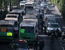 El mega bloqueo programado para este miércoles fue pospuesto, a la espera de acuerdos entre transportistas y Gobierno. SUN/ARCHIVO