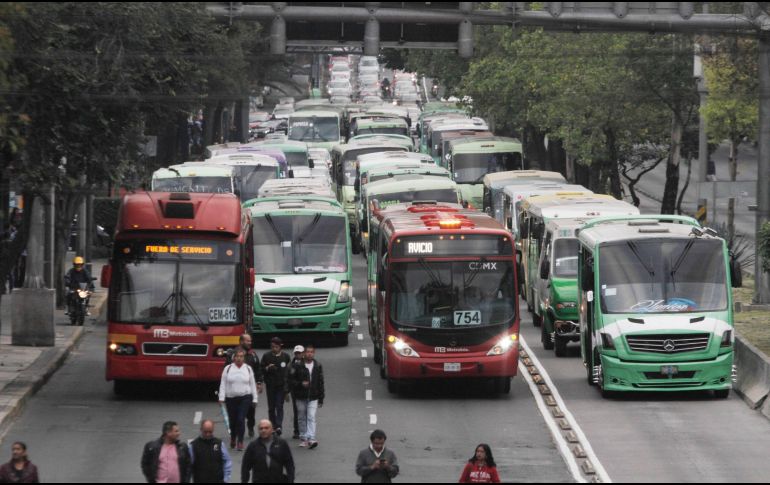 Se posponen los bloqueos de transportistas en CDMX. NTX / ARCHIVO
