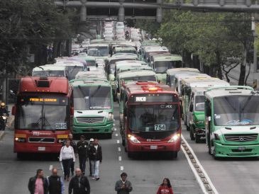 Se posponen los bloqueos de transportistas en CDMX. NTX / ARCHIVO