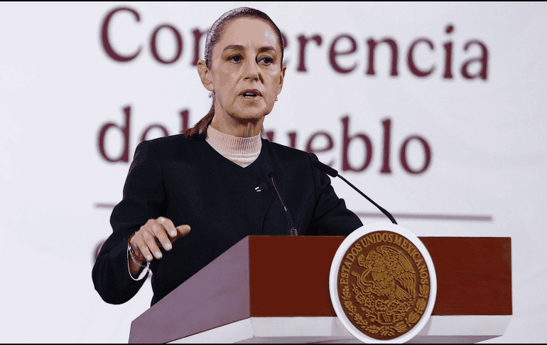 La Presidenta Claudia Sheinbaum dice estar dispuesta a mejorar las operaciones conjuntas binacionales para interceptar embarcaciones sospechosas y arrestar a sus integrantes. SUN / B. Fregoso