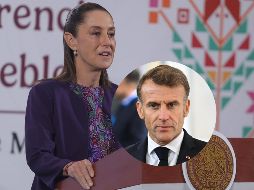 Sheinbaum añadió que se prevé una conferencia conjunta con el mandatario francés. SUN / G. PANO / EFE / ARCHIVO