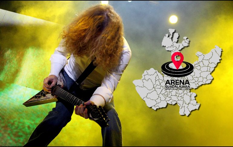 ¡Megadeth llegará a Guadalajara en 2026! EL INFORMADOR / ARCHIVO