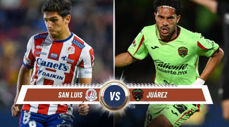San Luis y Juárez se medirán este viernes en un duelo de la Jornada 16 del Torneo Apertura 2025. ESPECIAL / IMAGO7 y CANVA