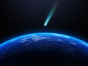 Según las estimaciones preliminares, el cometa 3l/Atlas podría proceder de un sistema estelar formado varios miles de millones de años antes que el sistema solar. ESPECIAL / CANVA