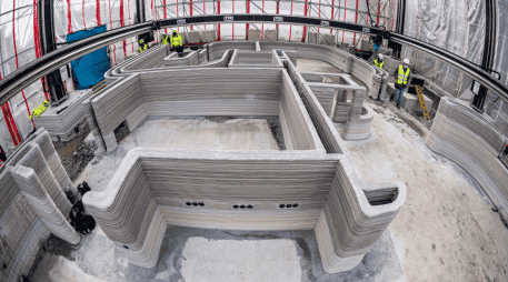 Impresora 3D mexicana busca erradicar la crisis de vivienda. EFE / ARCHIVO