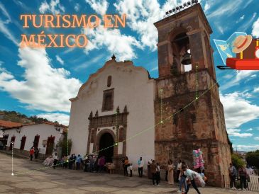 Los datos reflejan la tendencia al alza del turismo en México, que recibió 45.03 millones de turistas internacionales en 2024. ESPECIAL / EL INFORMADOR y CANVA