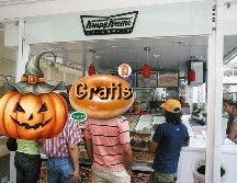 Esta es la forma de conseguir una dona gratis HOY 31 de octubre en Krispy Kreme. EL INFORMADOR / ARCHIVO