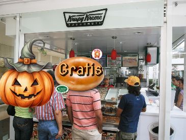 Esta es la forma de conseguir una dona gratis HOY 31 de octubre en Krispy Kreme. EL INFORMADOR / ARCHIVO