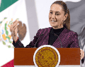Claudia Sheinbaum, en "La Mañanera del Pueblo" de este viernes. EFE / Presidencia de México