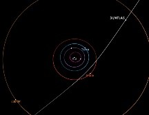 En su perihelio, 3I/ATLAS se ubicó a aproximadamente 200 millones de kilómetros del Sol. EFE / ARCHIVO