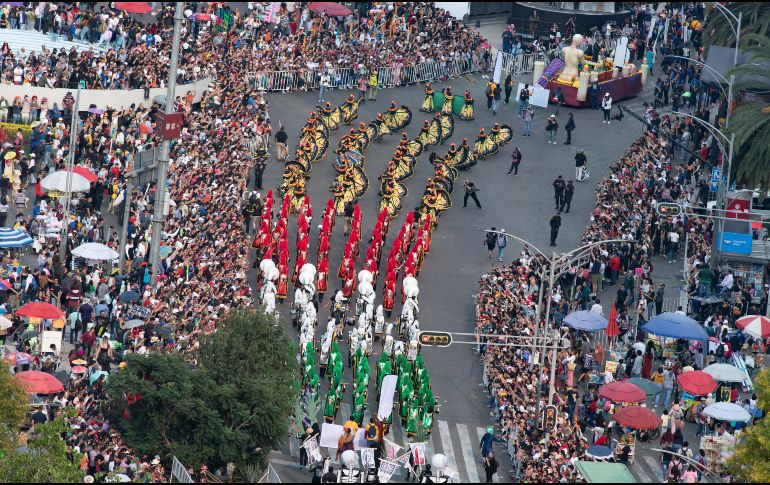 El evento esperado por muchos será a las 14:00 horas y partirá desde la Puerta de los Leones del Bosque de Chapultepec hasta la Plaza de la Constitución. AFP / ARCHIVO