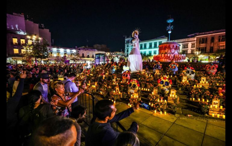 En tanto, en esta primera edición el tema fue Día de Muertos, pero cada festival tendrá una temática diferente. EL INFORMADOR/A.NAVARRO