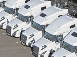 El 80% de camiones que importa Estados Unidos proviene de México.AFP
