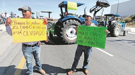A pesar de haber soltado dos carreteras federales, mantienen cerrada la vía férrea en Cuamantzingo hasta que el secretario de Agricultura, Julio Berdegué, acuda personalmente a negociar. AFP