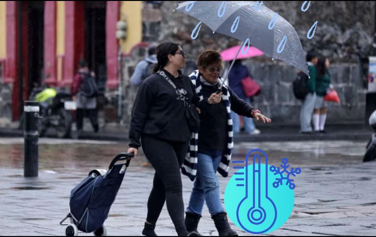 Este es el pronóstico de lluvias y bajas temperaturas para hoy 02 de noviembre de 2025. SUN / ARCHIVO