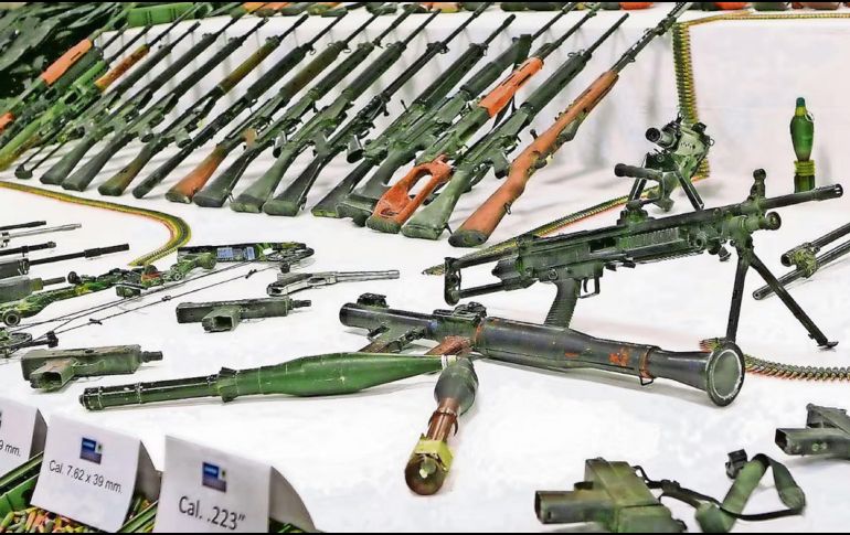 Entre los ejes centrales de la misión se encuentran el incremento de operativos fronterizos y la implementación de sistemas de identificación balística. SUN / ARCHIVO