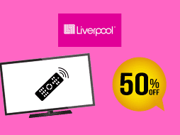 En este Buen Fin 2025, Liverpool trae hasta 50% de descuento en pantallas.  ESPECIAL/ CANVA