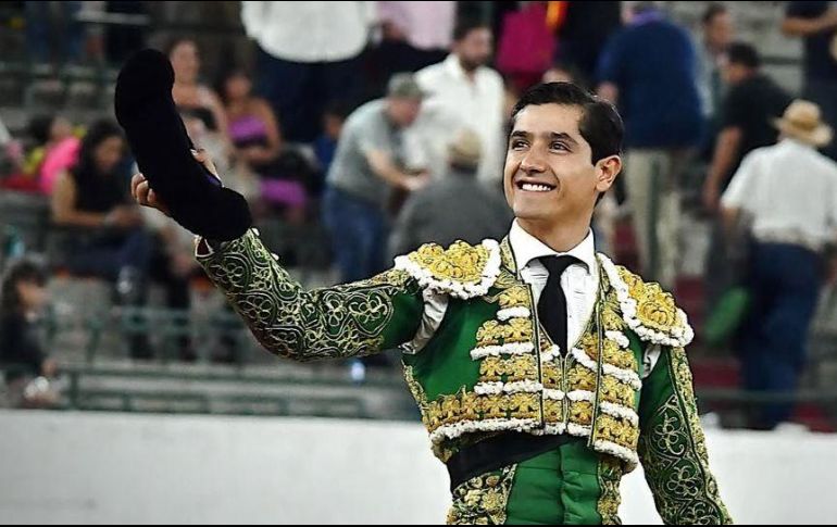 Luis David se perfila como uno de los triunfadores de la Temporada Grande en Guadalajara, en una corrida donde el público salió satisfecho. CORTESÍA/ Plaza de Toros Nuevo Progreso.