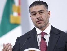 García Harfuch informó que, por instrucciones de la Presidenta Claudia Sheinbaum, se reforzarán los operativos de seguridad e investigación en Michoacán. EFE/S. Gutiérrez