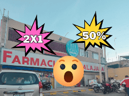 Hoy, 3 de noviembre Farmacia Guadalajara ofrece hasta 50% de descuento en productos seleccionados. EL INFORMADOR/  ARCHIVO