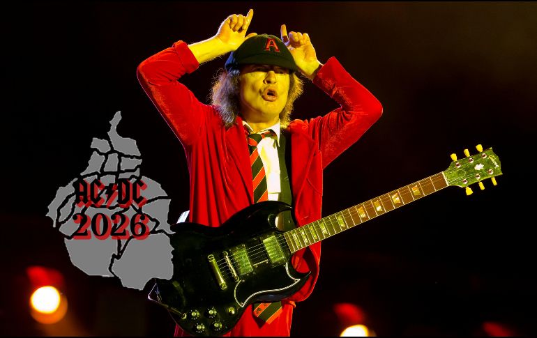 ¡AC/DC y Angus Young regresan a México en esta fecha! AP / ARCHIVO