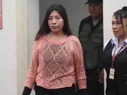 La ex primera ministra peruana Betssy Chávez. EFE/ P. Aguilar