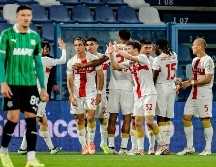 El equipo genovés salió del fondo de la tabla gracias a su triunfo sobre el Sassuolo. EFE/E. Baracchi