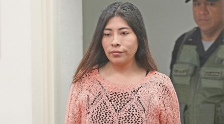 Betssy Chávez Chino, ex primera ministra de Perú, asilada en la Embajada de México en Lima tras enfrentar un proceso por rebelión. EFE