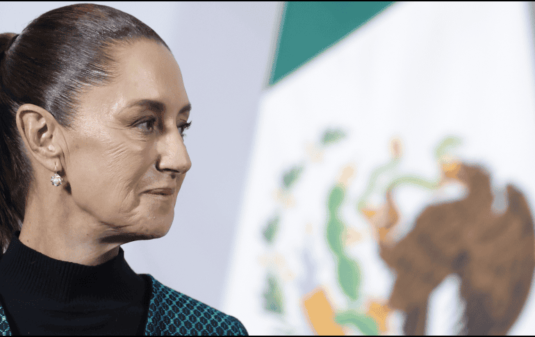La Presidenta Claudia Sheinbaum, en 