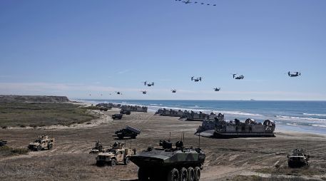 Aunque Trump ha insinuado su voluntad de atacar a los cárteles de la droga mexicanos en su territorio, su administración ha destacado la notable colaboración con México en materia de seguridad. AFP / ARCHIVO