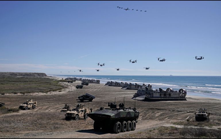 Aunque Trump ha insinuado su voluntad de atacar a los cárteles de la droga mexicanos en su territorio, su administración ha destacado la notable colaboración con México en materia de seguridad. AFP / ARCHIVO