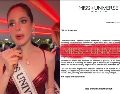 Miss Universo emite comunicado tras polémica relacionada con Miss México. ESPECIAL / INSTAGRAM fatimaboschfdz / missuniverse