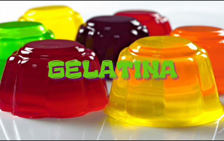 En materia de gelatinas, es preferible buscar alternativas más naturales y nutritivas. ESPECIAL / CANVA