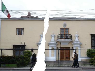 Embajada de México en Lima, Perú. EFE / P. Aguilar