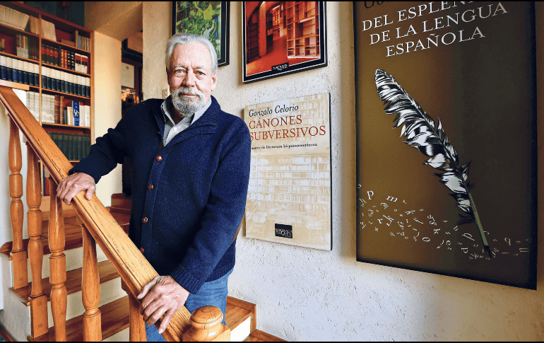 El mexicano Gonzalo Celorio fue reconocido con el Premio Cervantes este 2025 por su excepcional obra. SUN / ARCHIVO