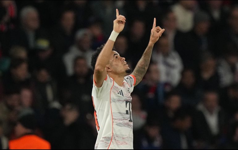 Luis Díaz marcó dos goles y fue expulsado. AP/T. Camus