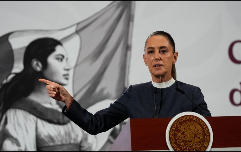En su conferencia matutina de este miércoles, Sheinbaum habló de la situación e informó que decidió presentar una denuncia ante la Fiscalía General de Justicia de la Ciudad de México. AP/M. UGARTE