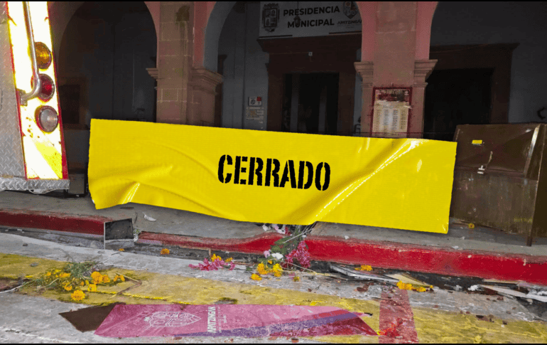 Medios locales informaron que entre las áreas más afectadas se encuentra la Secretaría de Finanzas. FACEBOOK / Gobierno de Apatzingán