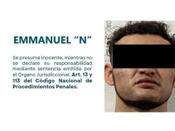 Emmanuel “N” fue vinculado a proceso tras las indagatorias de la Vicefiscalía en Investigación Regional. ESPECIAL
