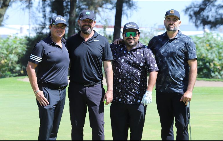 Guillermo González, Juan Zermeño, Elías Ascencio y Andrés Zermeño. GENTE BIEN/CLAUDIO JIMENO.
