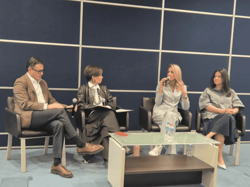 Michelle Greicha Frangie subrayó que cada persona tiene la oportunidad de incidir en su entorno. EL INFORMADOR/R. Bobadilla 