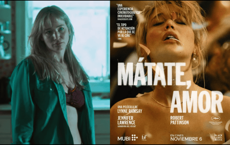 Inspirada en la novela homónima de Ariana Harwicz, la historia presenta a Grace (Lawrence), una joven madre que, junto a su pareja Jackson (Pattinson), abandona Nueva York para comenzar una nueva vida en el campo, en una casa que han heredado.  YOUTUBE/CINEPOLIS