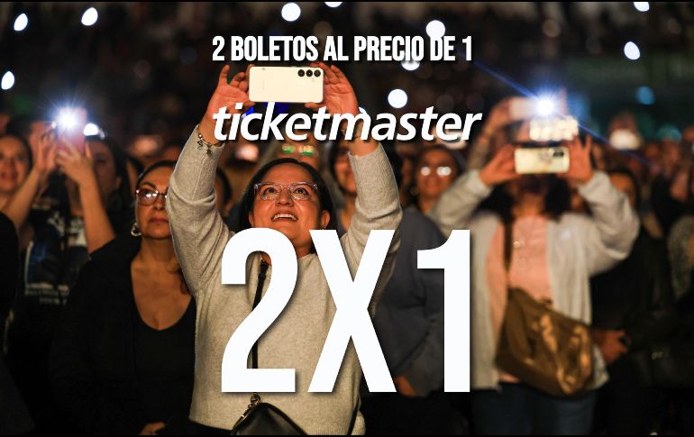 Estos 16 conciertos en Guadalajara están al 2x1 en Ticketmaster el día de hoy. EL INFORMADOR / ARCHIVO