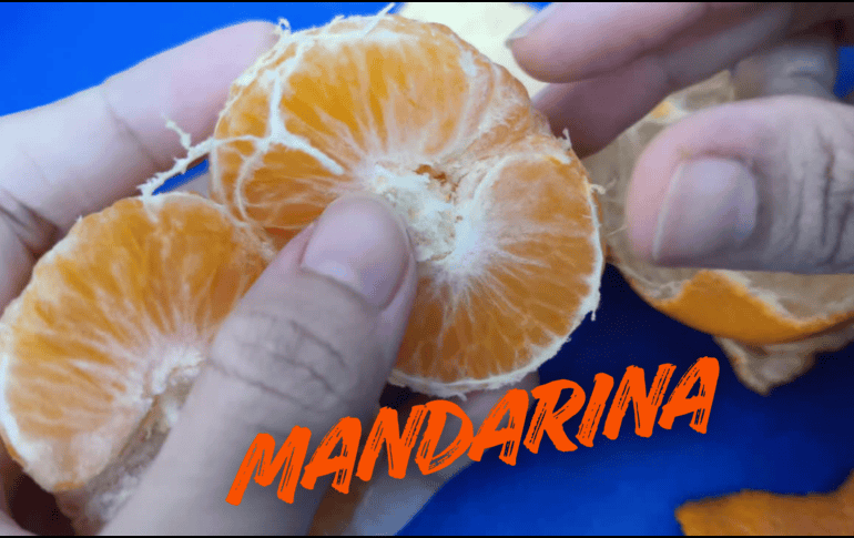Una mandarina mediana aporta alrededor de 40 calorías, lo que la convierte en una excelente opción para quienes buscan cuidar su peso sin renunciar al sabor. ESPECIAL / CANVA