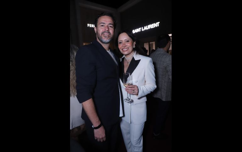 Óscar Barrera y Christianne Sandoval. GENTE BIEN JALISCO / Revista del 7 de noviembre 2025