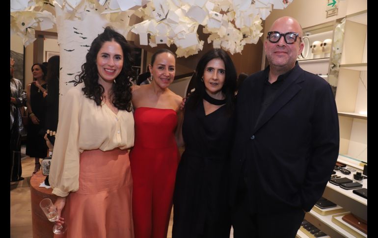 Katya Contreras, Karina Manterola, Marcela Preciado y Noé Suro. GENTE BIEN JALISCO / C. Jimeno