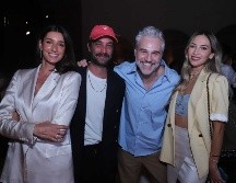 Mariana Padilla, Ricardo Korkowski, Juan Pablo Medina y Andrea Castro. GENTE BIEN JALISCO / “The Train Event” Gala Dinner