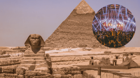 Arqueólogos egipcios lanzan la batalla contra las fiestas en Pirámides. UNSPLASH / A. ZANINI / T. COLBERT